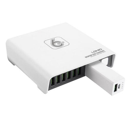 LDNIO A8101 QC3.0 50W 8 Ports Desktop Charger USB Hub