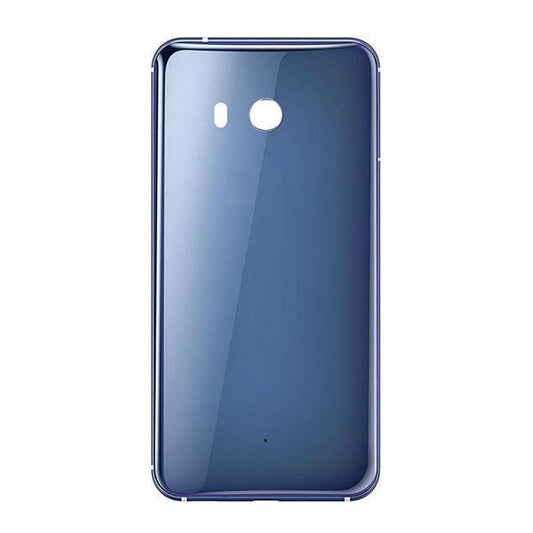For HTC U11 Rear Back Glass Cover - Silver