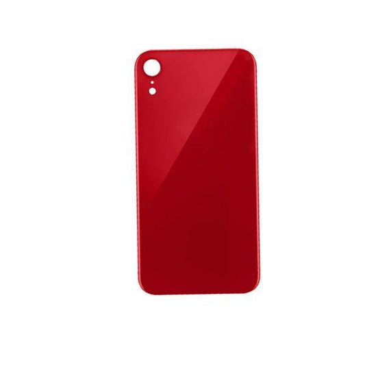 For Apple iPhone XR Back Glass Red Big Hole Replacement