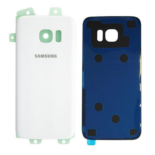 For Samsung Galaxy S7 Rear Back Glass Cover - White