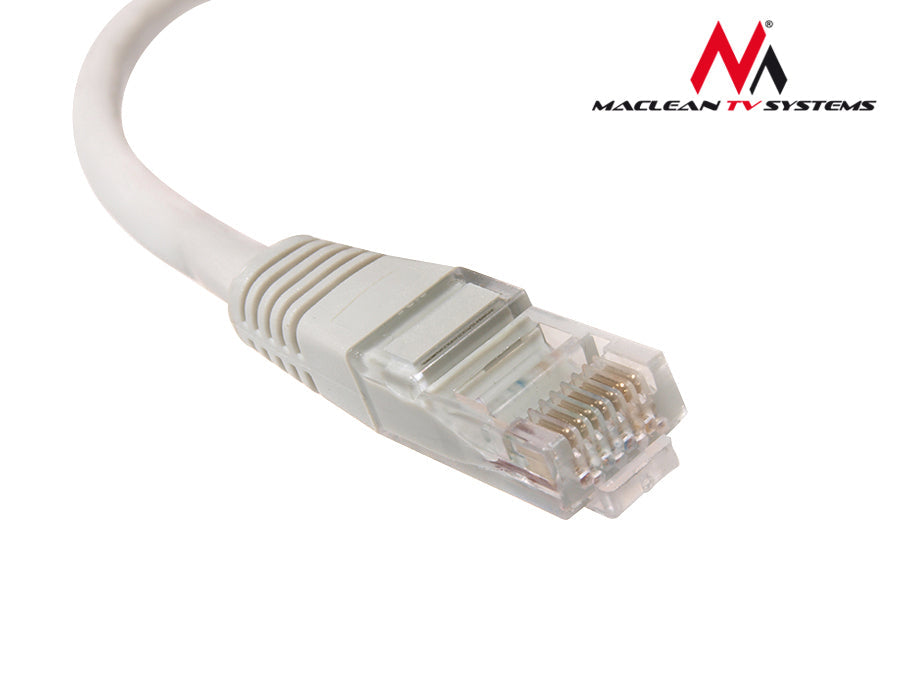 Maclean 12-05-009 Patchcord UTP 6e Cable CAT6 3M Grey