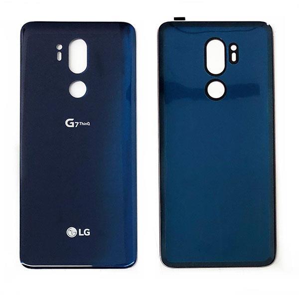 For LG G7 ThinQ Rear Back Glass Battery Cover - Blue