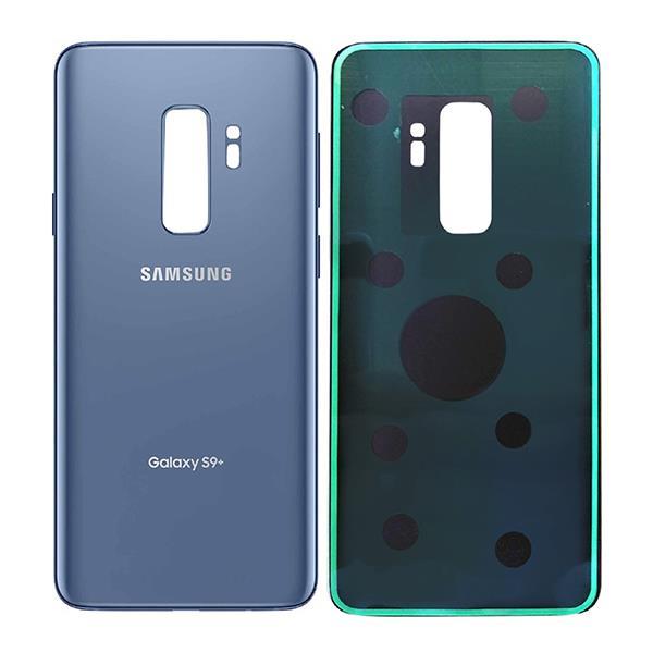 For Samsung Galaxy S9 Plus Rear Back Glass Cover - Blue