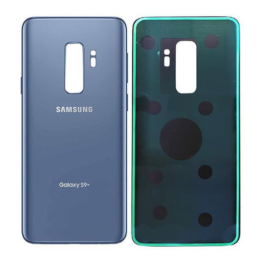 For Samsung Galaxy S9 Plus Rear Back Glass Cover - Blue