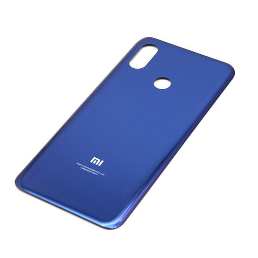 For Xiaomi Mi 8 Rear Back Glass Battery Cover - Blue