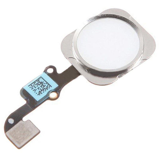For Apple iPhone 6S Home Button Touch ID Flex Cable Rose Silver-White