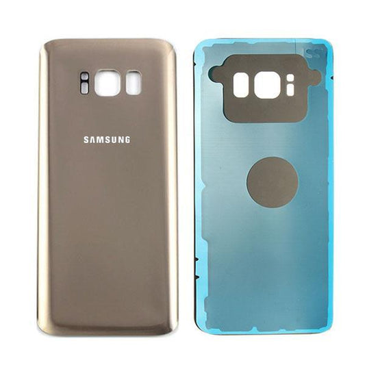 For Samsung Galaxy S8 Rear Back Glass Cover - Gold