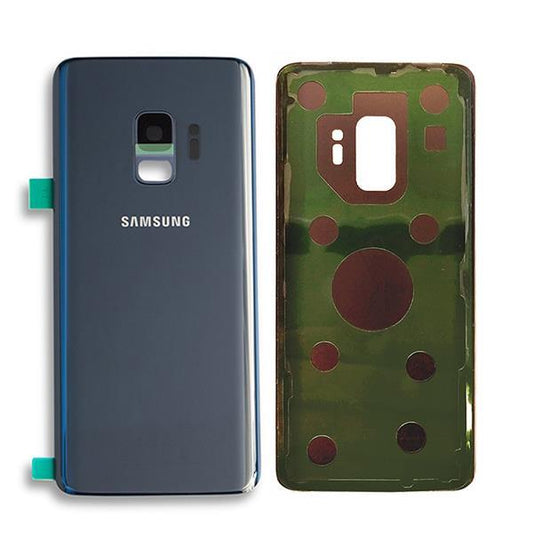 For Samsung Galaxy S9 Rear Back Glass Cover - Blue
