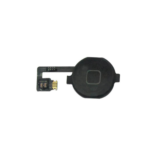 For 4 4G Home Button Flex Cable Assembly Black