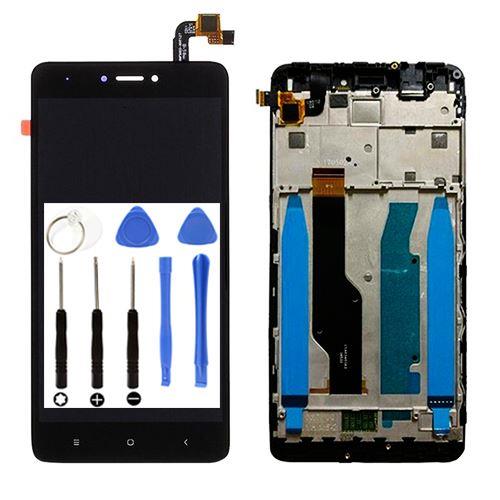 For Xiaomi Redmi Note 4X LCD Digitizer Display Touch Screen Frame Black