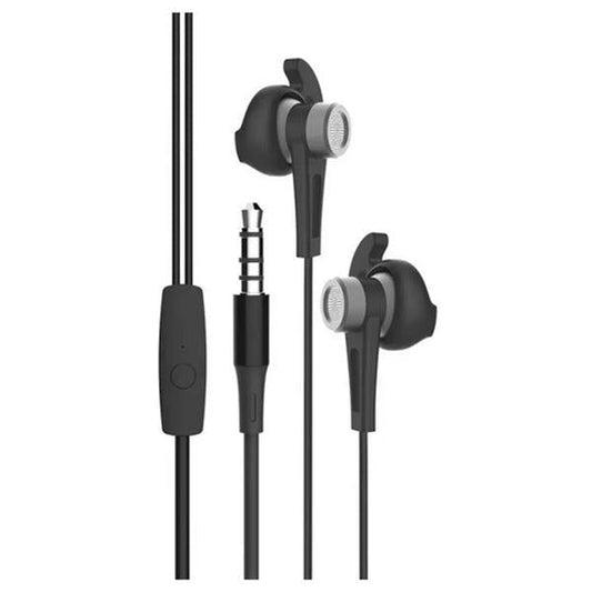Vidvie HS620 Earphones Wired Headset with Mic 1200mm - Black