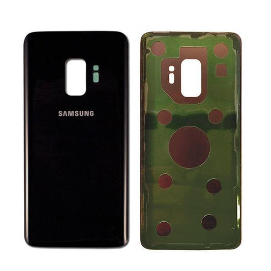 For Samsung Galaxy S9 Rear Back Glass Cover - Black