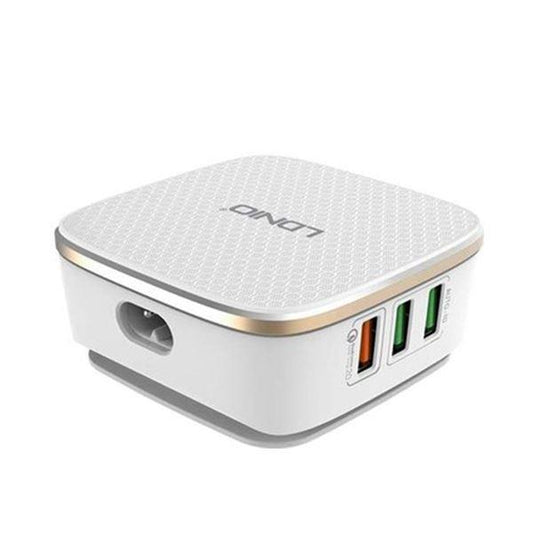 LDNIO A6704 Smart Desktop Charger Qualcomm 3.0 Charger 6 Port USB