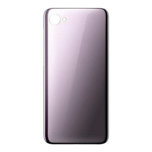 For HTC Desire 12 Rear Back Glass Cover - Silver
