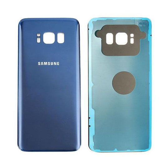For Samsung Galaxy S8 Plus Rear Back Glass Cover - Blue