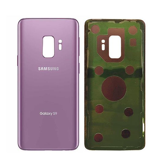 For Samsung Galaxy S9 Rear Back Glass Cover - Purple