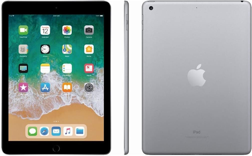 Like New Apple iPad 6th Gen 9.7" (2018) 128GB Black A1954 A1893 - WIFI A+